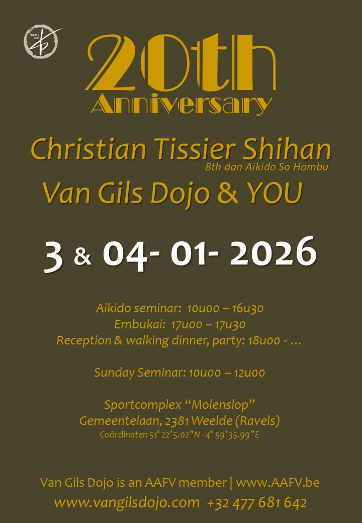 Christian Tissier 3-4 Januari 2026 Antwerpen