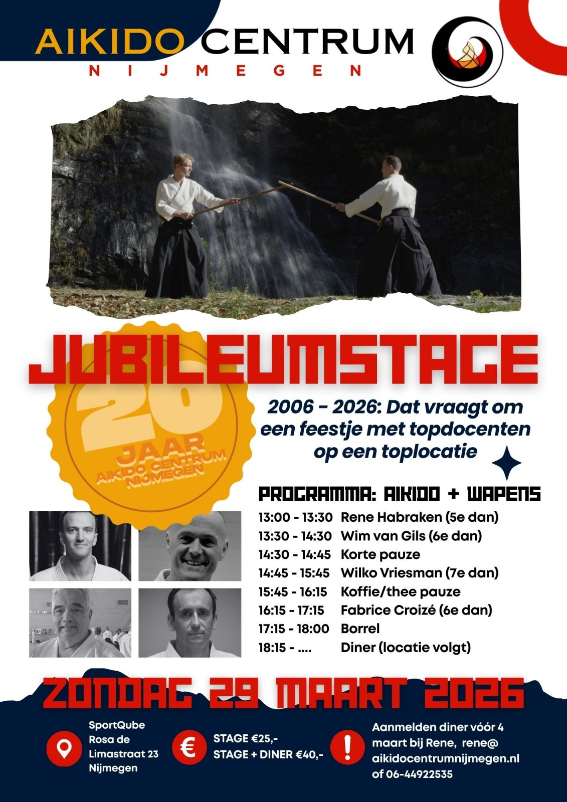Jubileum Stage Aikido Centrum Nijmegen