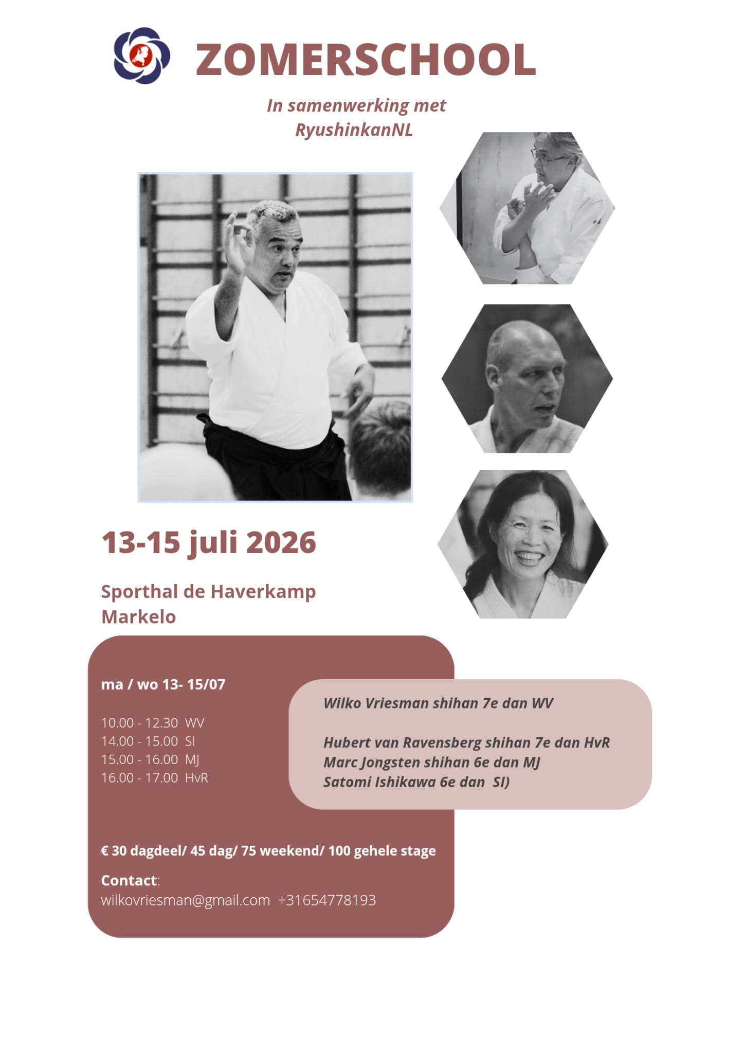 DAF Zomerschool 13-15 Juli 2026
